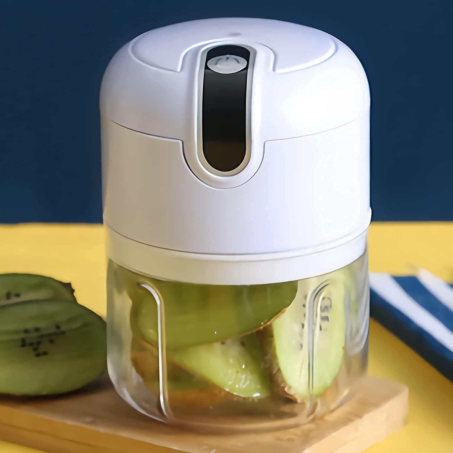 Mini Electric Garlic Chopper Portable Food Processor